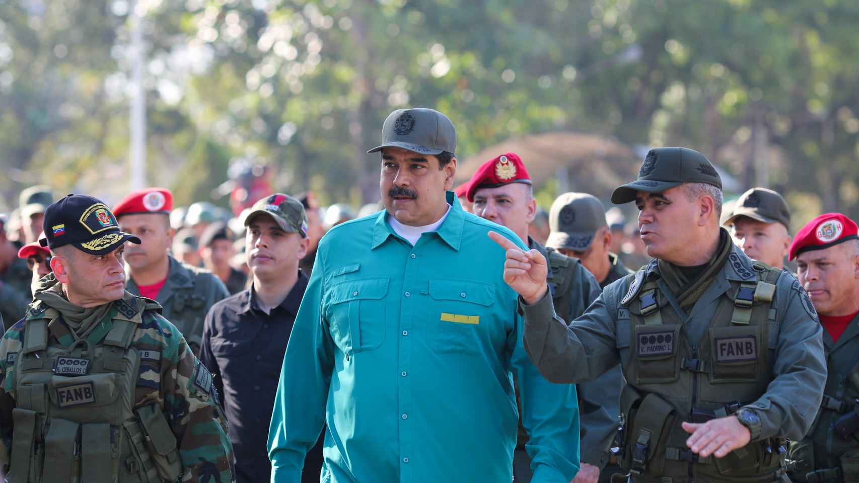 Maduro, junto a Remigio Ceballos