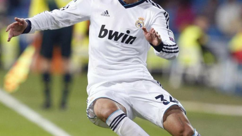 Jose Rodríguez en su debut con el Madrid en Champions