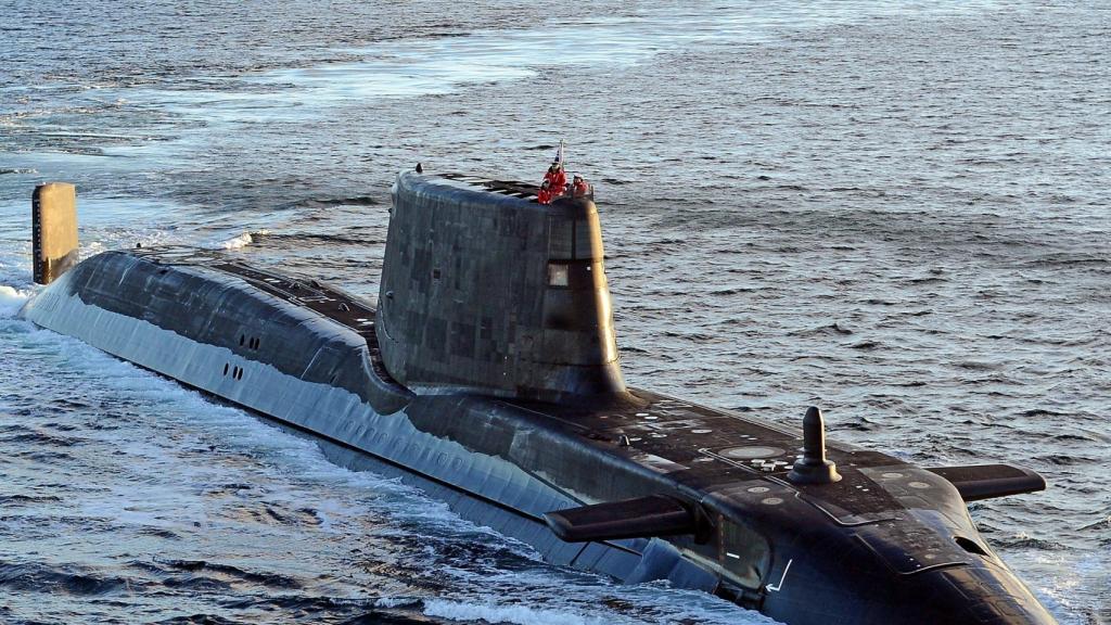El submarino Ambush, de la Royal Navy, en una imagen de archivo.