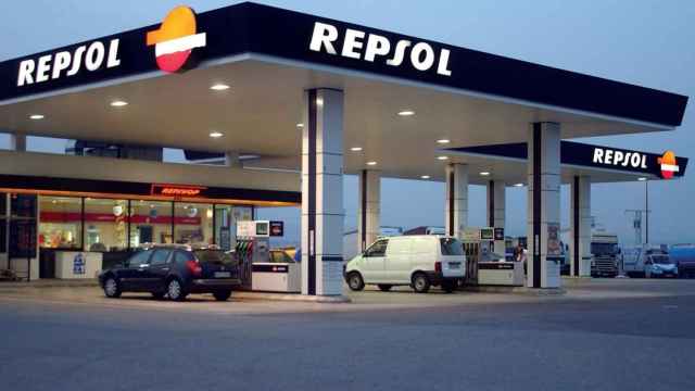 Una estación de servicio de Repsol, en una imagen de archivo.