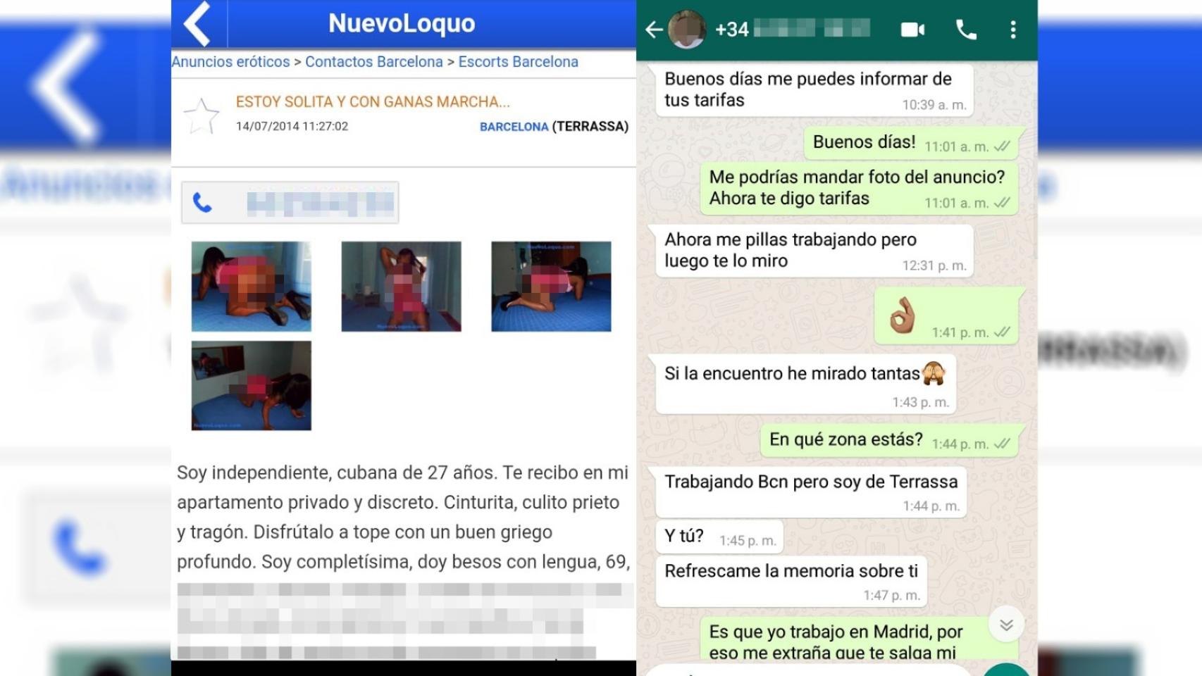 Anuncio de puta