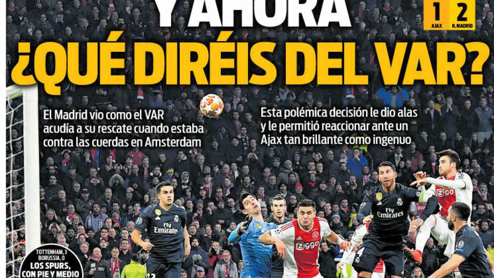 La portada del diario Sport (14/02/2019)