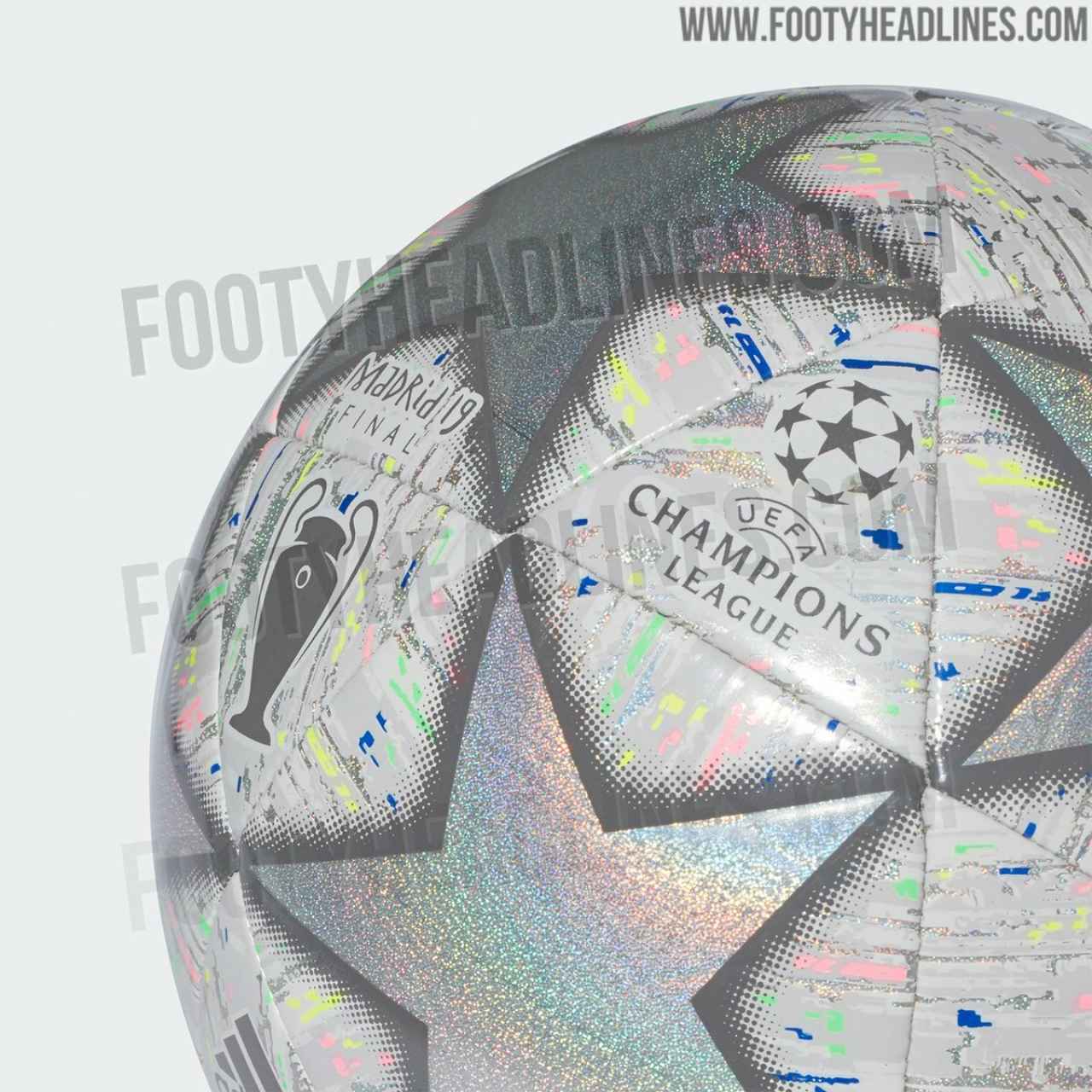 El balón de la final de la Champions League 2019. Foto: footyheadlines.com