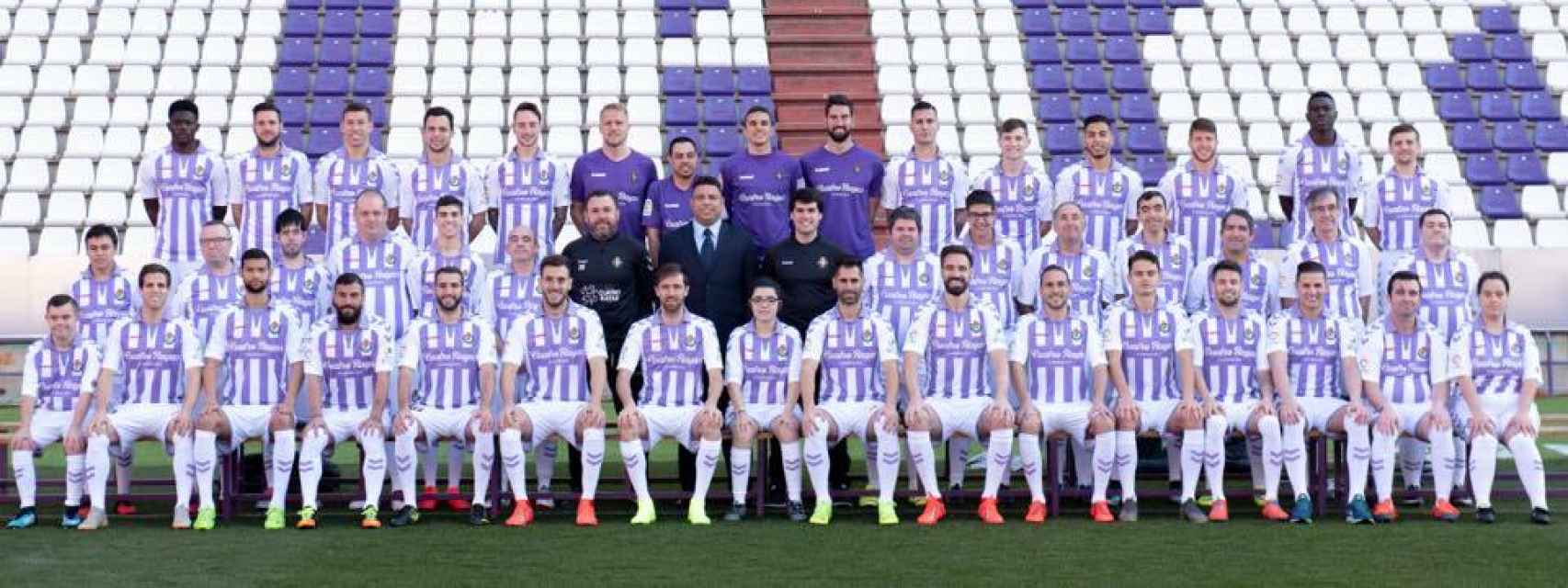Foto oficial del Real Valladolid 2018/19