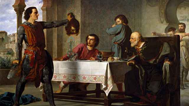 'Primera hazaña del Cid', un cuadro de Juan Vicens Cots