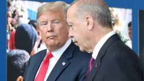 Los presidentes de EEUU y Turquía, Donald Trump y Recep Tayyip Erdogan, respectivamente.