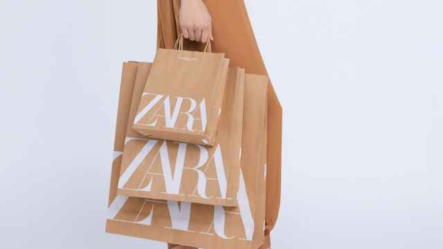 Las nuevas bolsas de papel de Zara.
