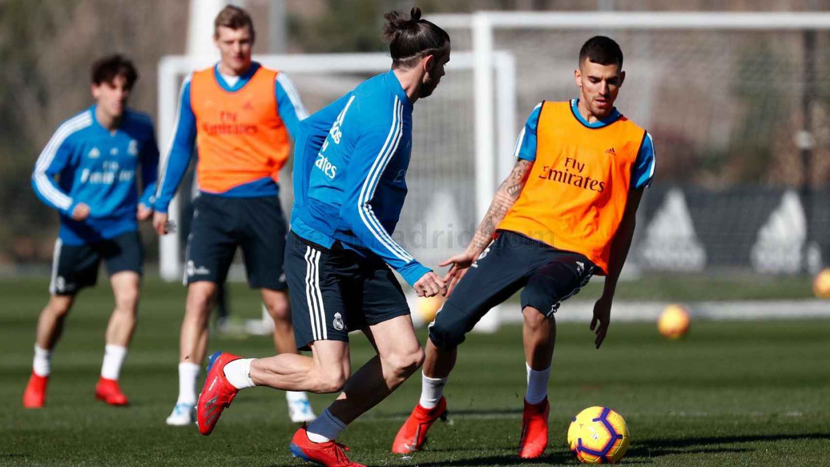 Vuelta a los entrenamientos del Real Madrid. Foto: realmadrid.com