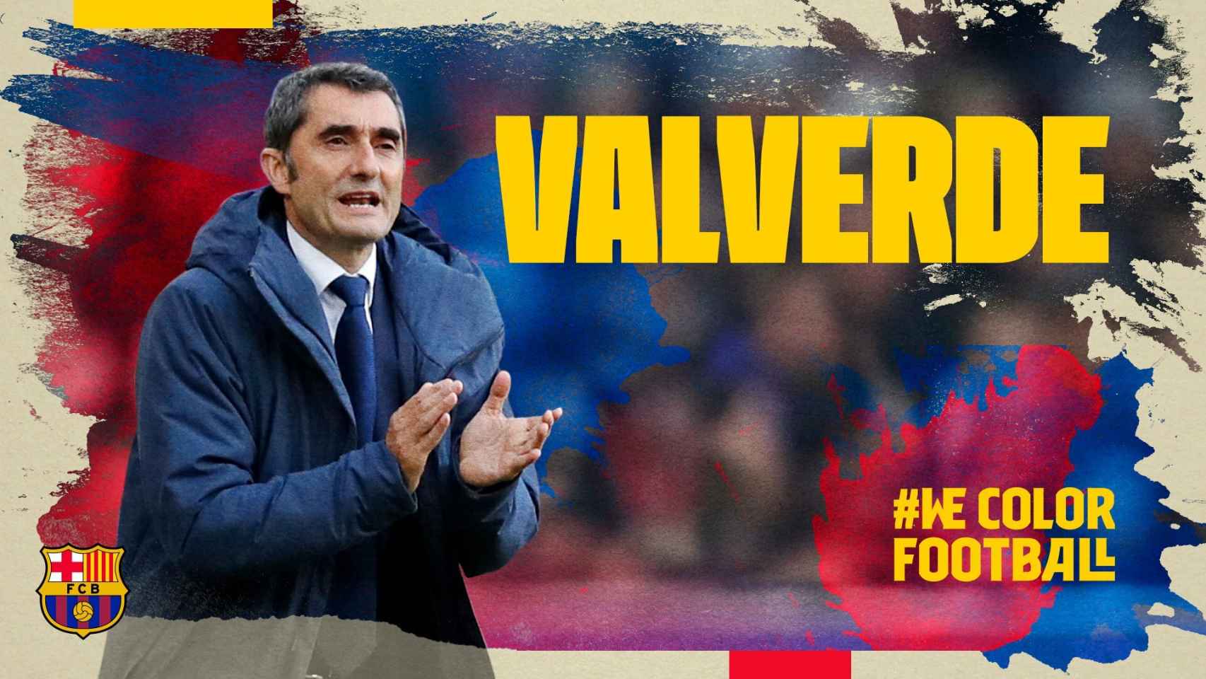 Valverde renueva con el Barcelona hasta 2020