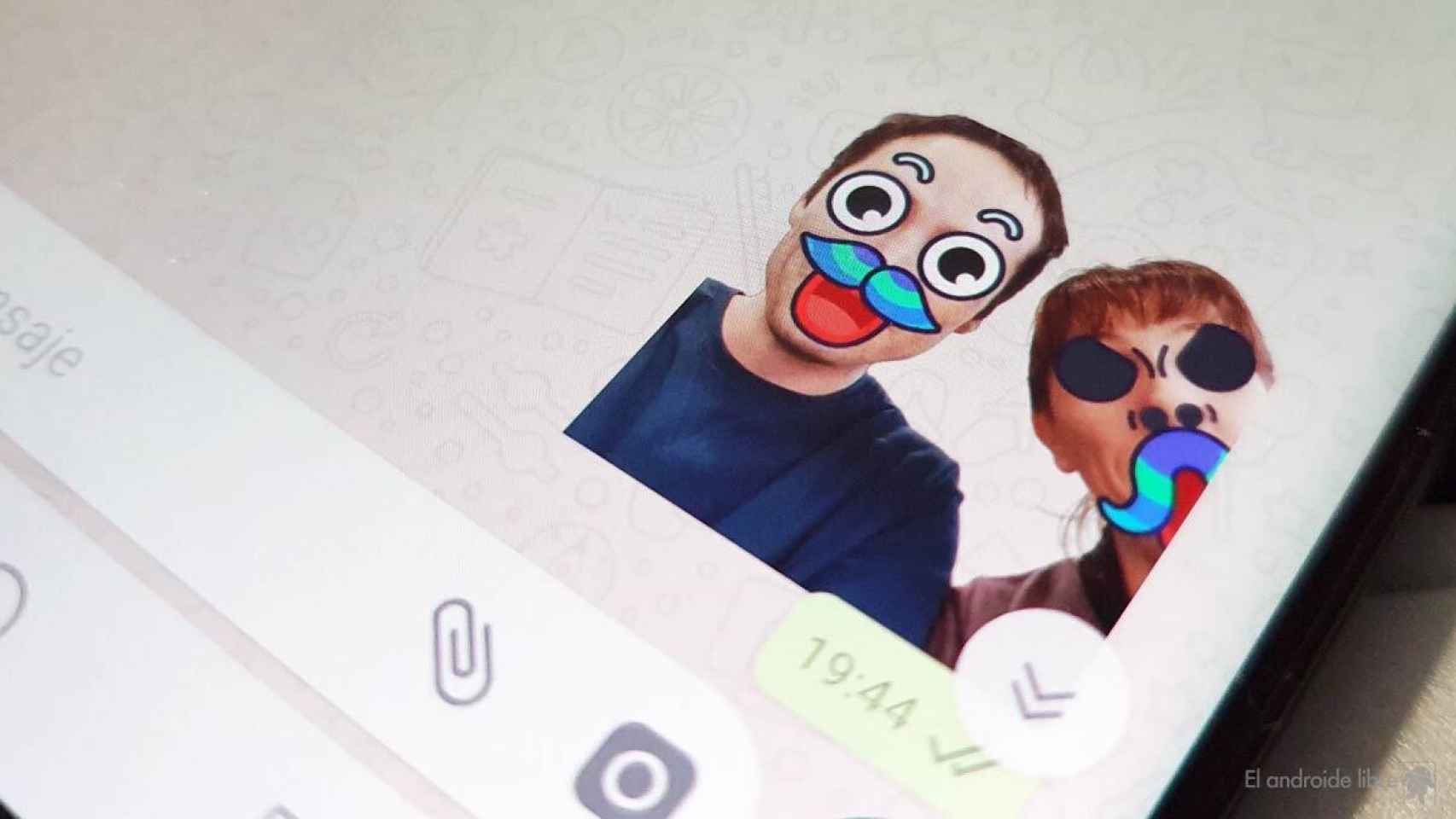 Cómo hacer stickers de WhatsApp perfectos de tus retratos