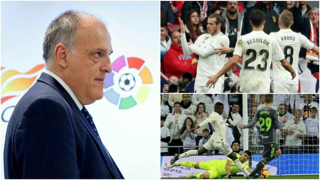 La persecución de Tebas al Real Madrid: LaLiga declara la guerra