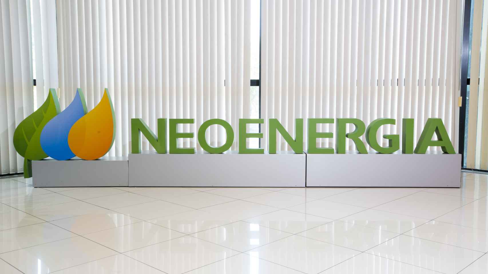 El logo de Neoenergia (Iberdrola) en una imagen de archivo.