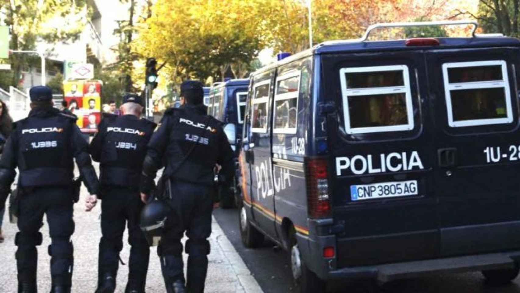 Policía en Valencia
