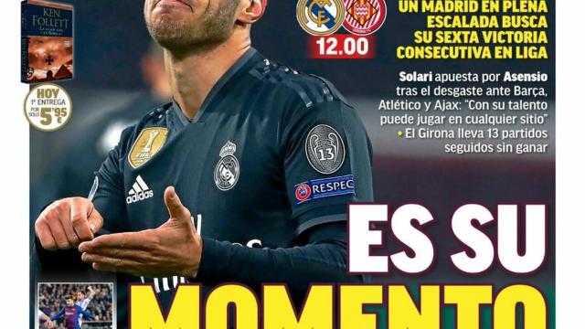 La portada del diario MARCA (17/02/2019)