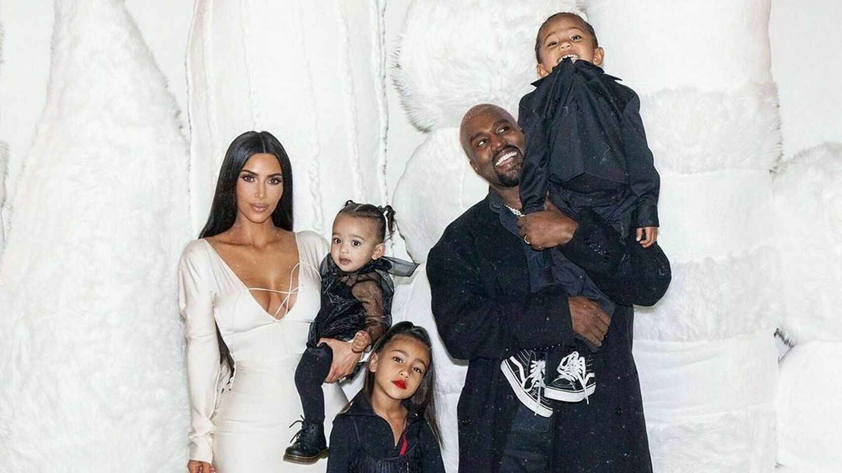 La familia West Kardashian.