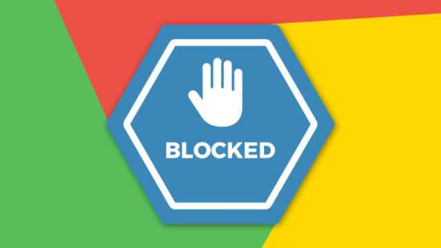 Google Chrome bloqueado.