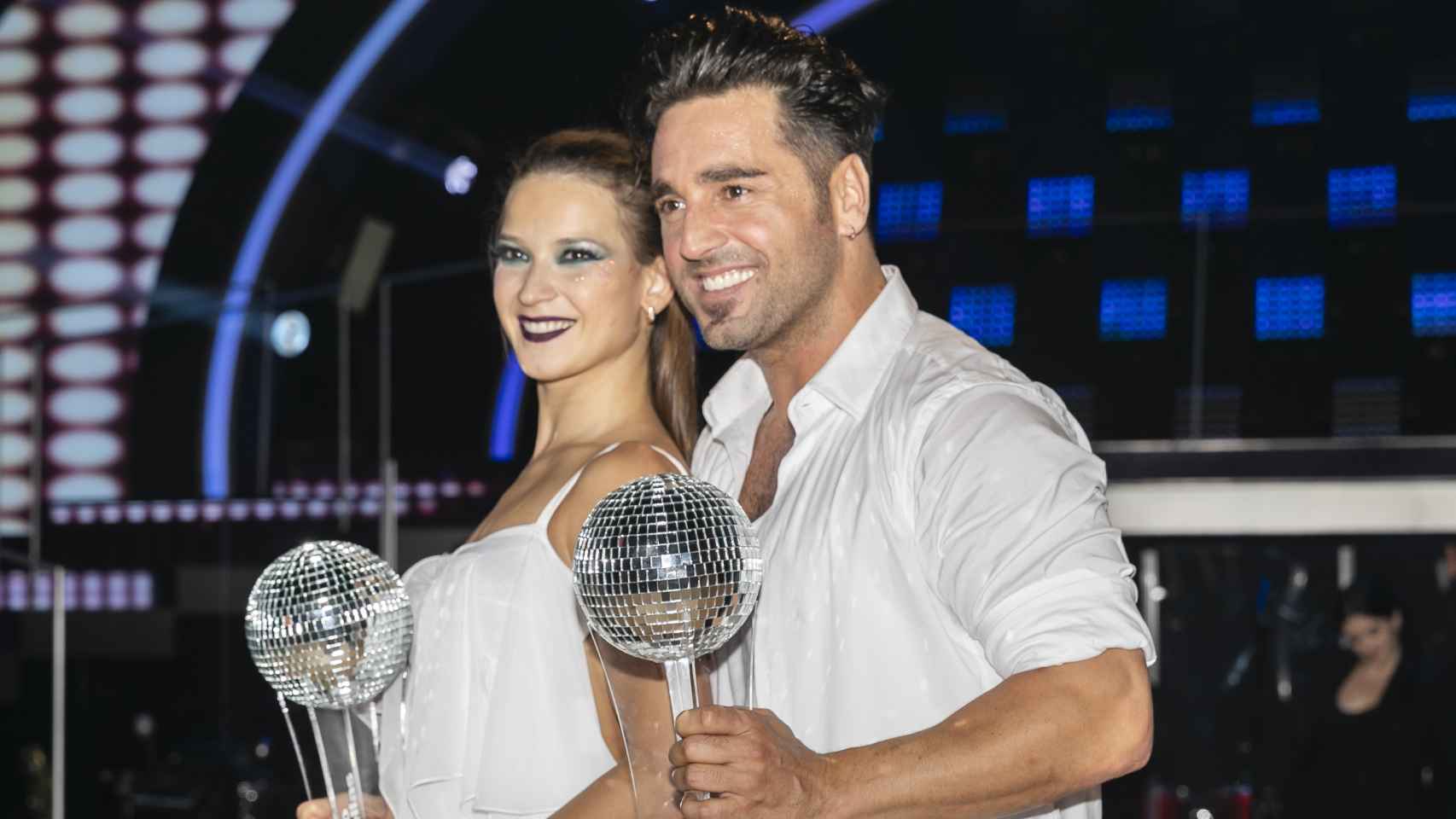 Bustamante y Yana, ganadores de 'Bailando con las estrellas'.
