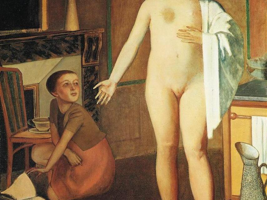 La habitación, por Balthus. Exposición en el Museo Thyssen.