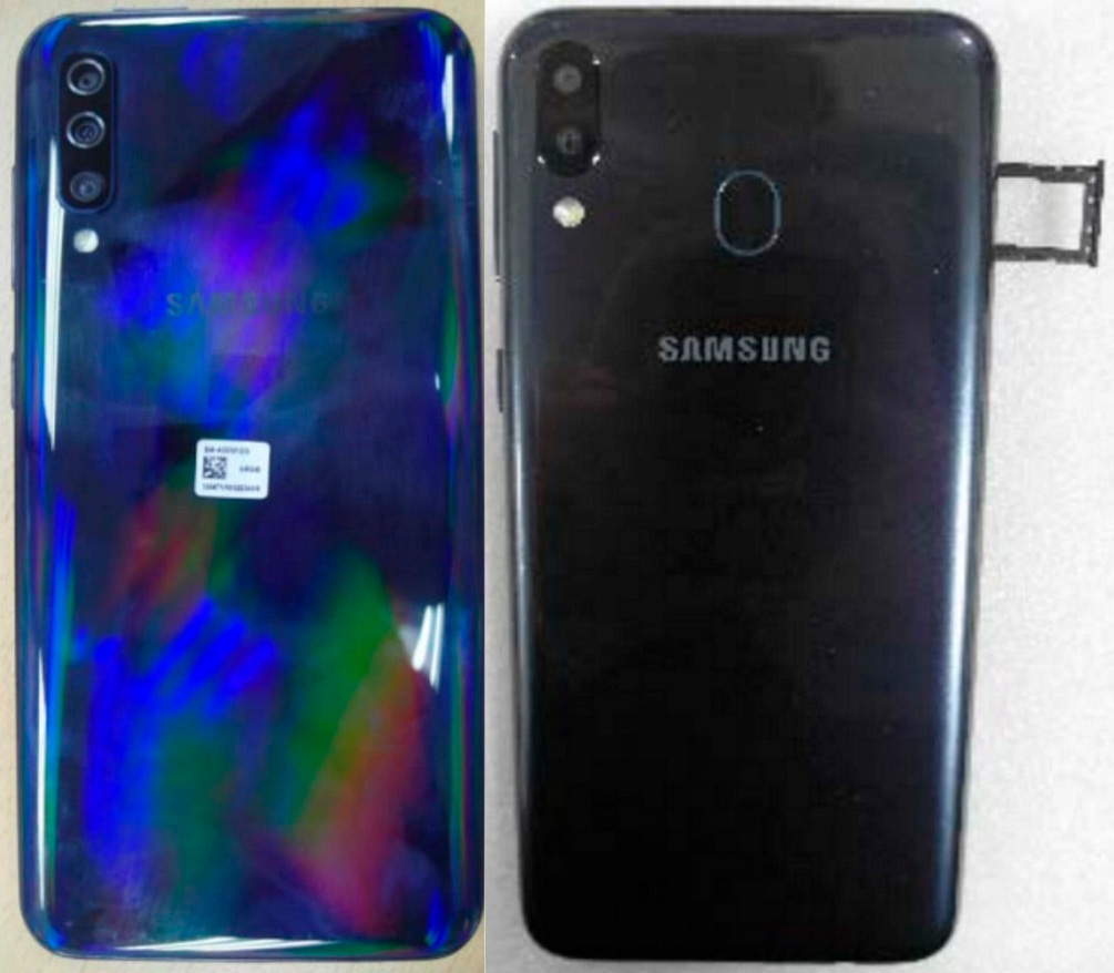 Samsung Galaxy A50 y Galaxy A30: primeras fotos filtradas
