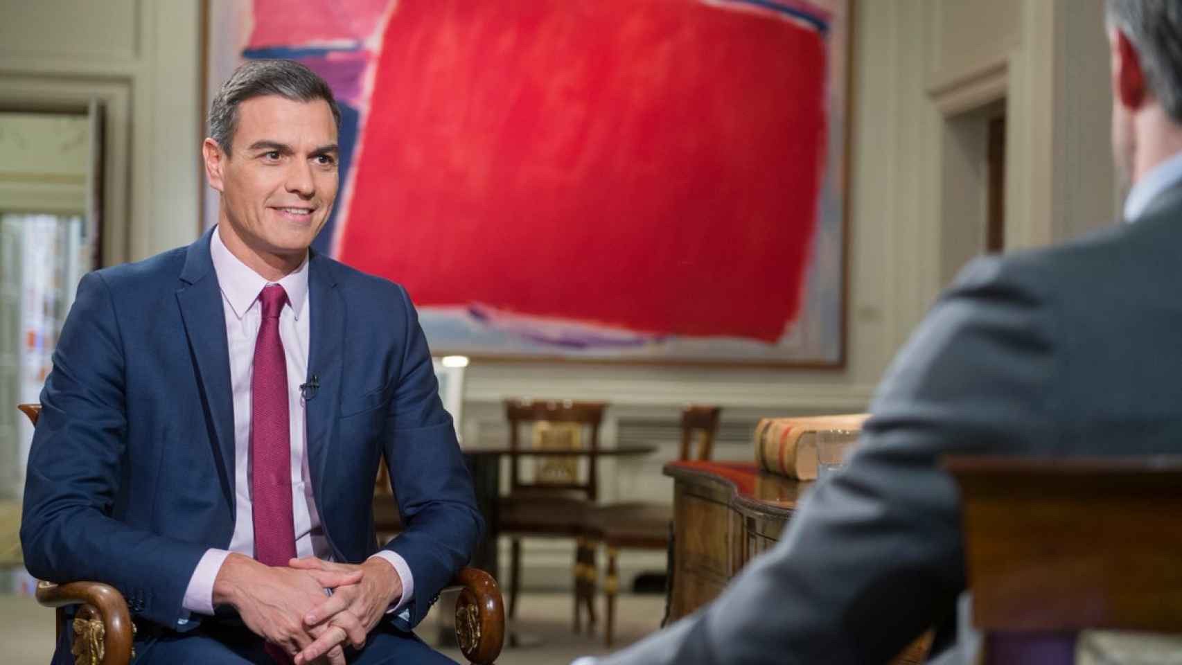 Pedro Sánchez, presidente del Gobierno, entrevistado en TVE.