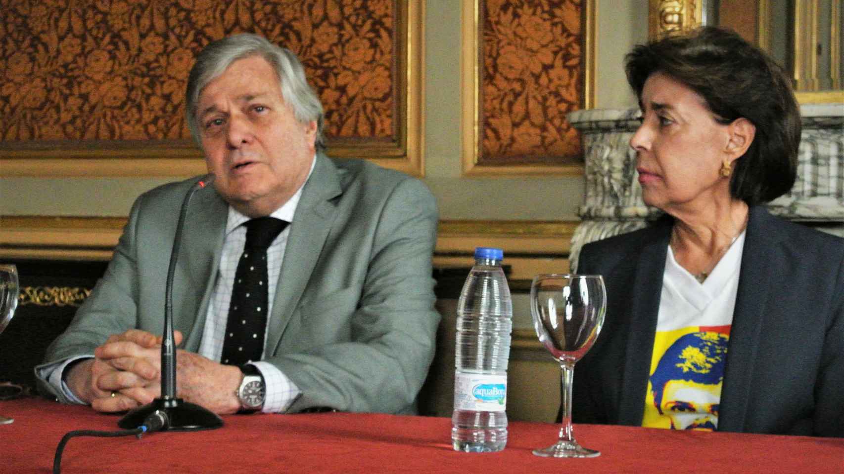 Leopoldo López Gil y Antonieta Mendoza, padres del preso político venezolano Leopoldo López.
