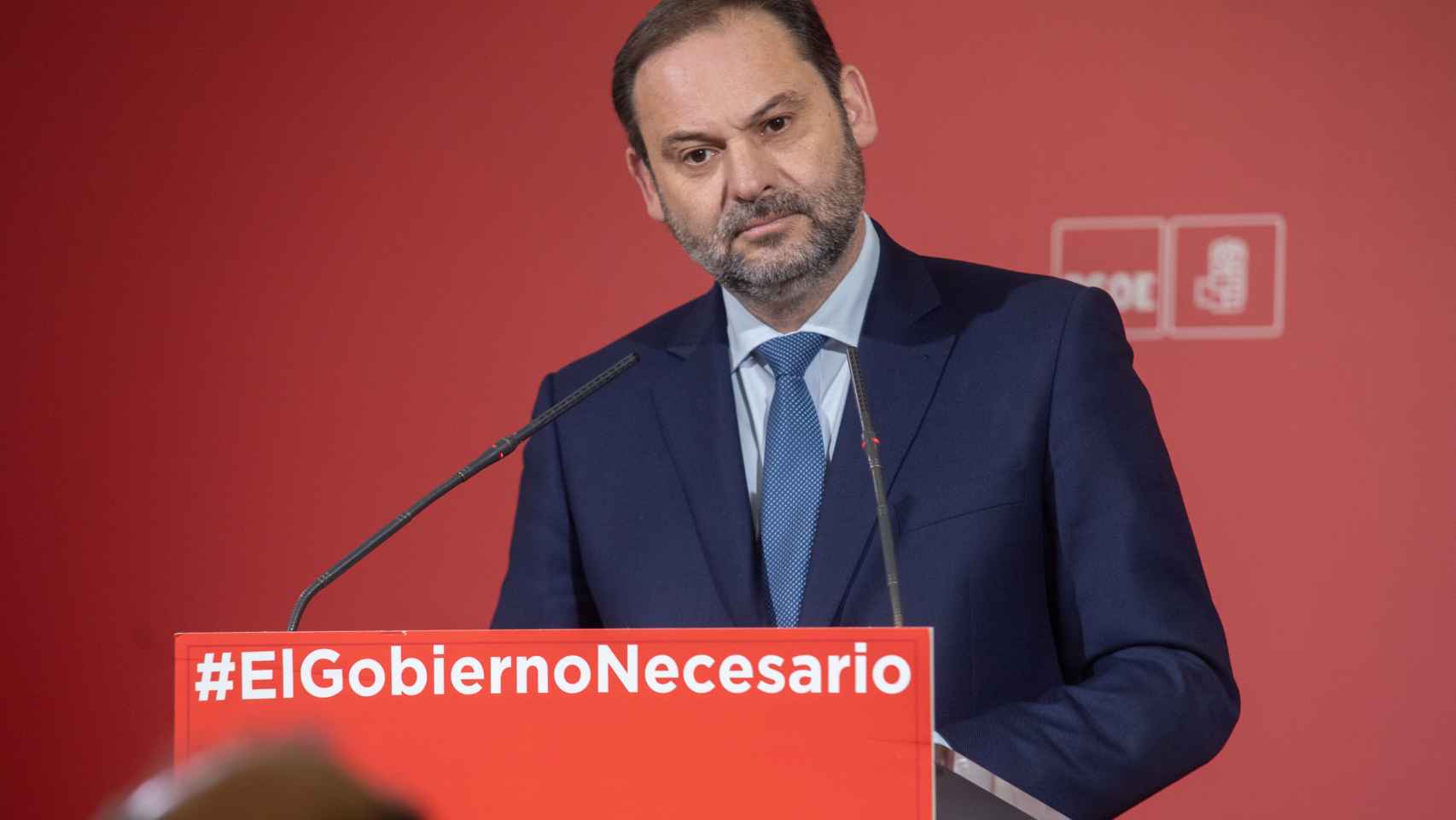 José Luis Ábalos, ministro de Fomento y secretario de Organización del PSOE, en una imagen de archivo.