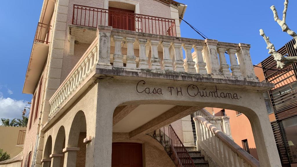 El hotel de Collioure donde falleció Antonio Machado.