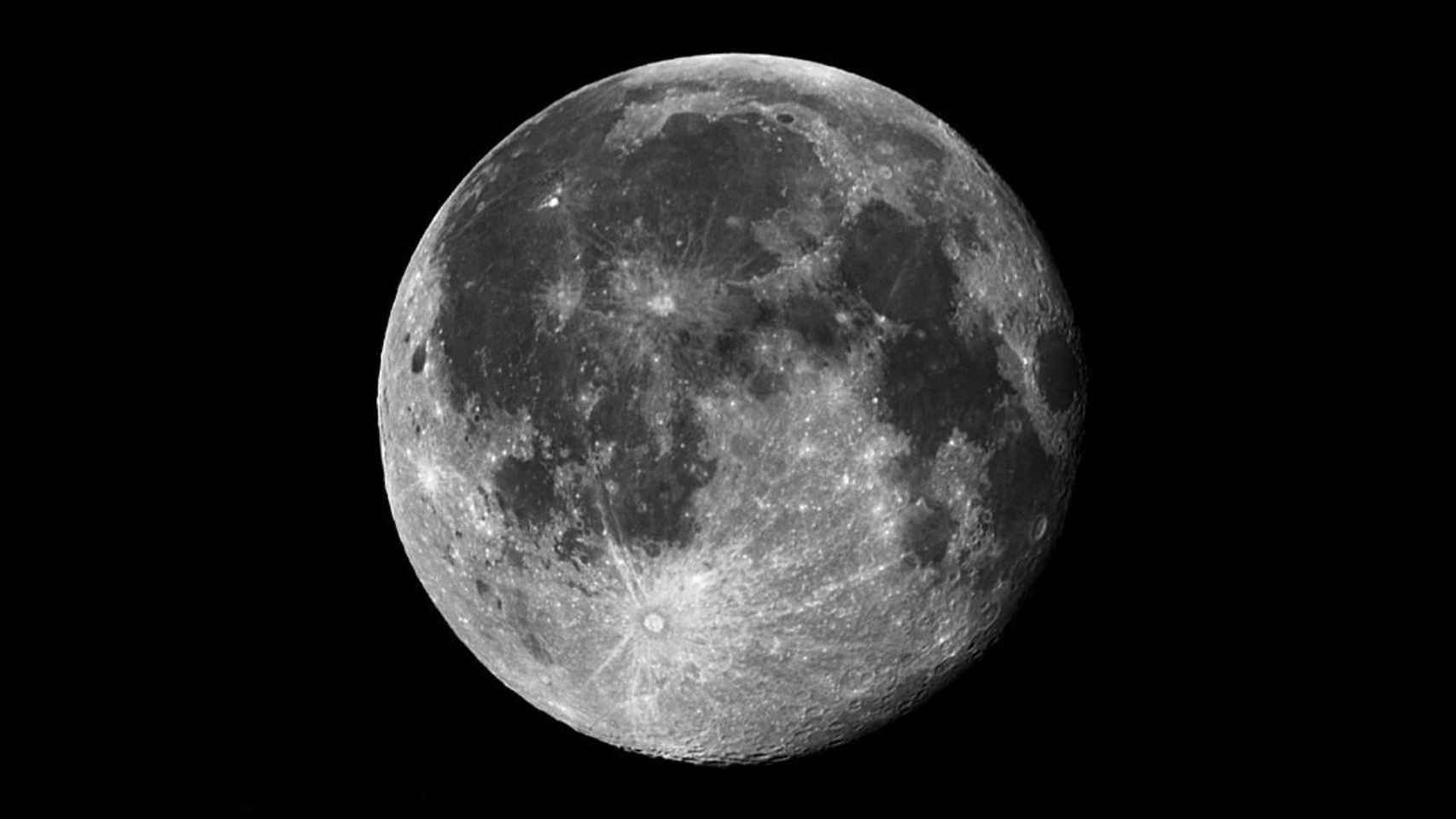 Imagen en alta resolución de la Luna.