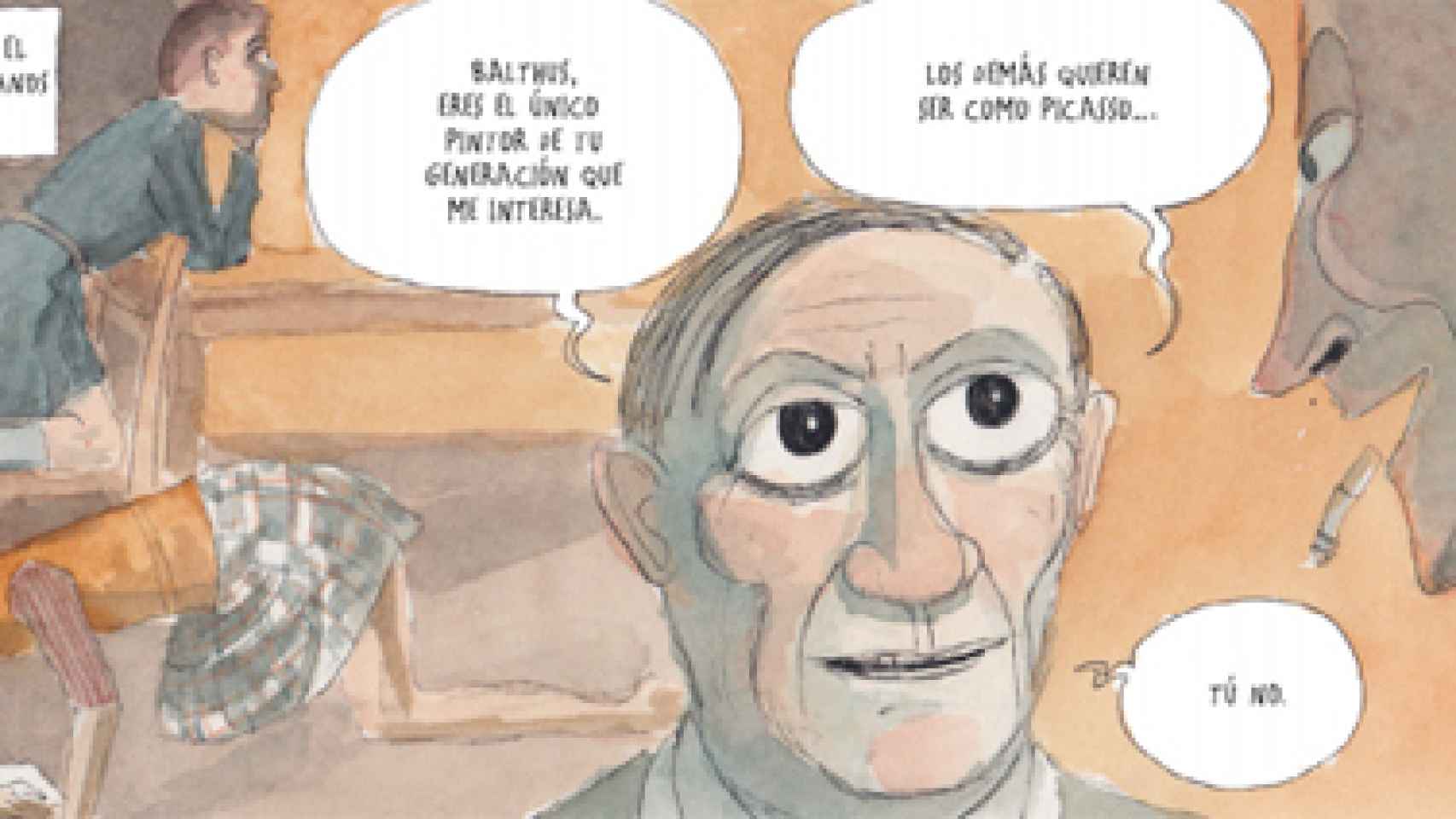 Image: La vida de Balthus en viñetas