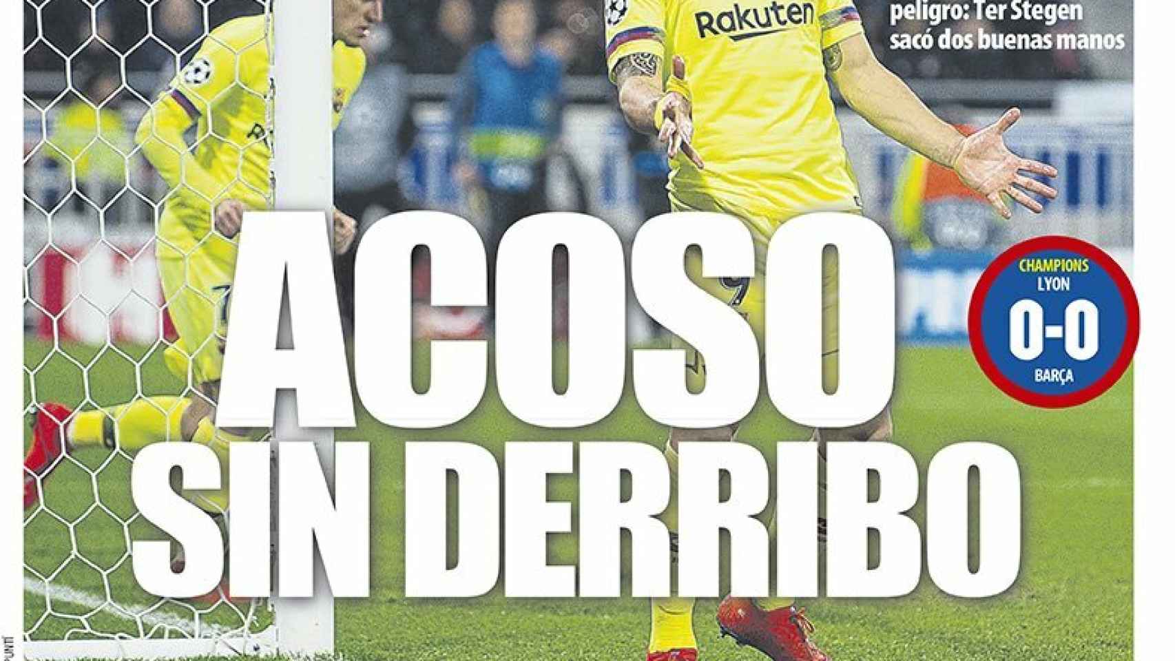 La portada del diario Mundo Deportivo (20/02/2019)