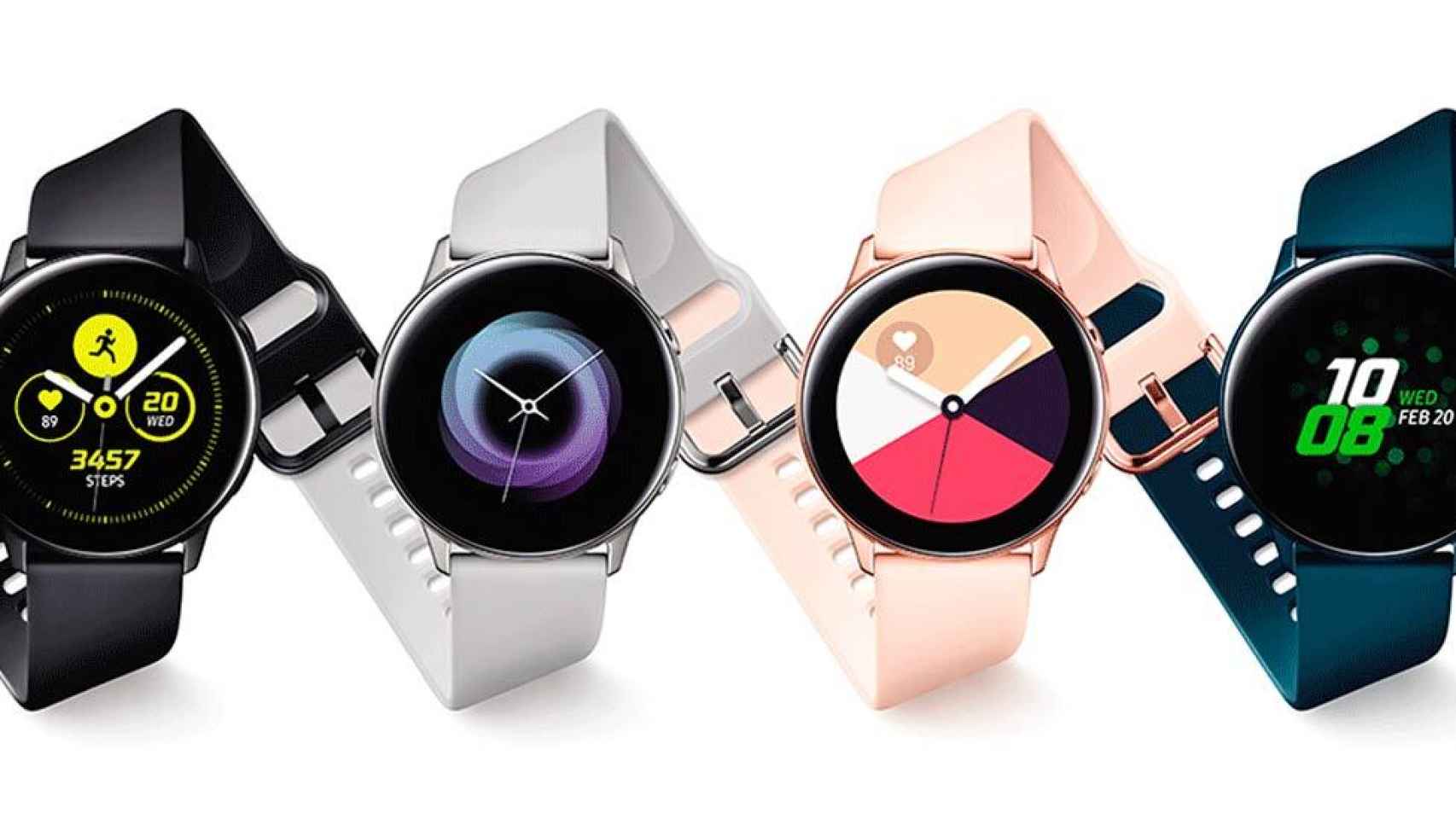 Samsung renueva wearables: Galaxy Watch Active, Galaxy Fit y Galaxy Buds