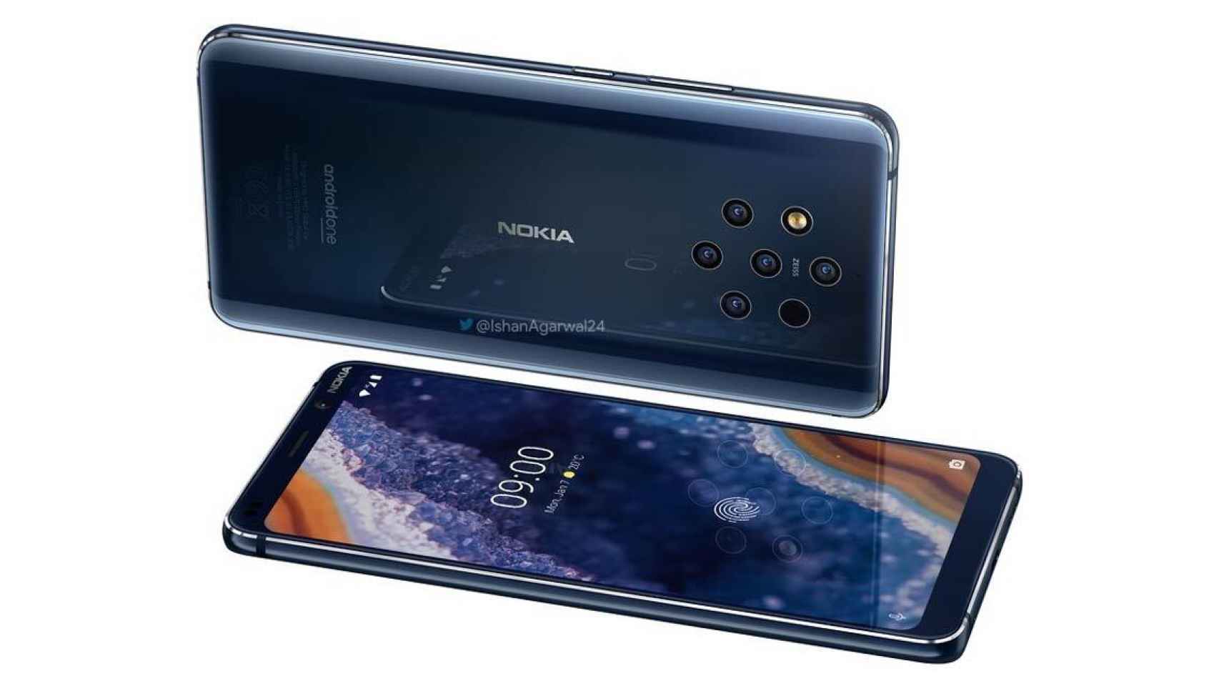 Nuevas fotos del Nokia 9 luciendo sus cinco cámaras traseras