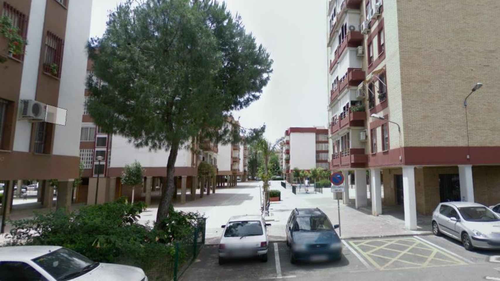 Calle de Sevilla en la que ocurrieron los hechos