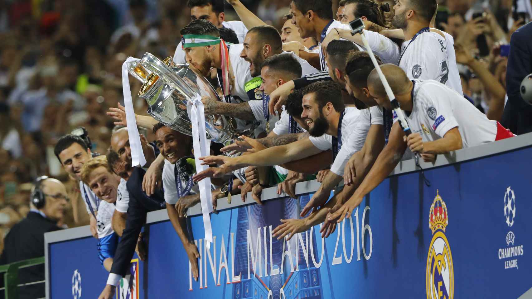 El Real Madrid, campeón de Europa ante el Atlético en la final de Milán