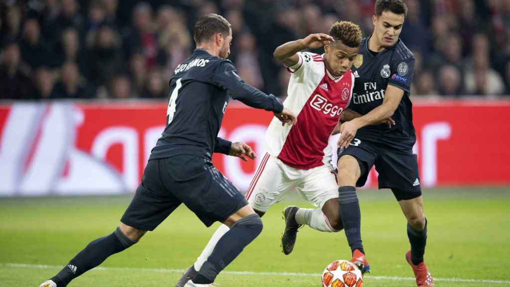 Ajax de Ámsterdam-Real Madrid, partido de ida octavos de final de Champions League.