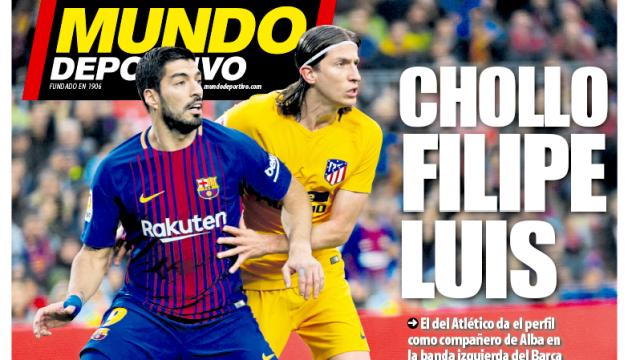 La portada del diario Mundo Deportivo (22/02/2019)