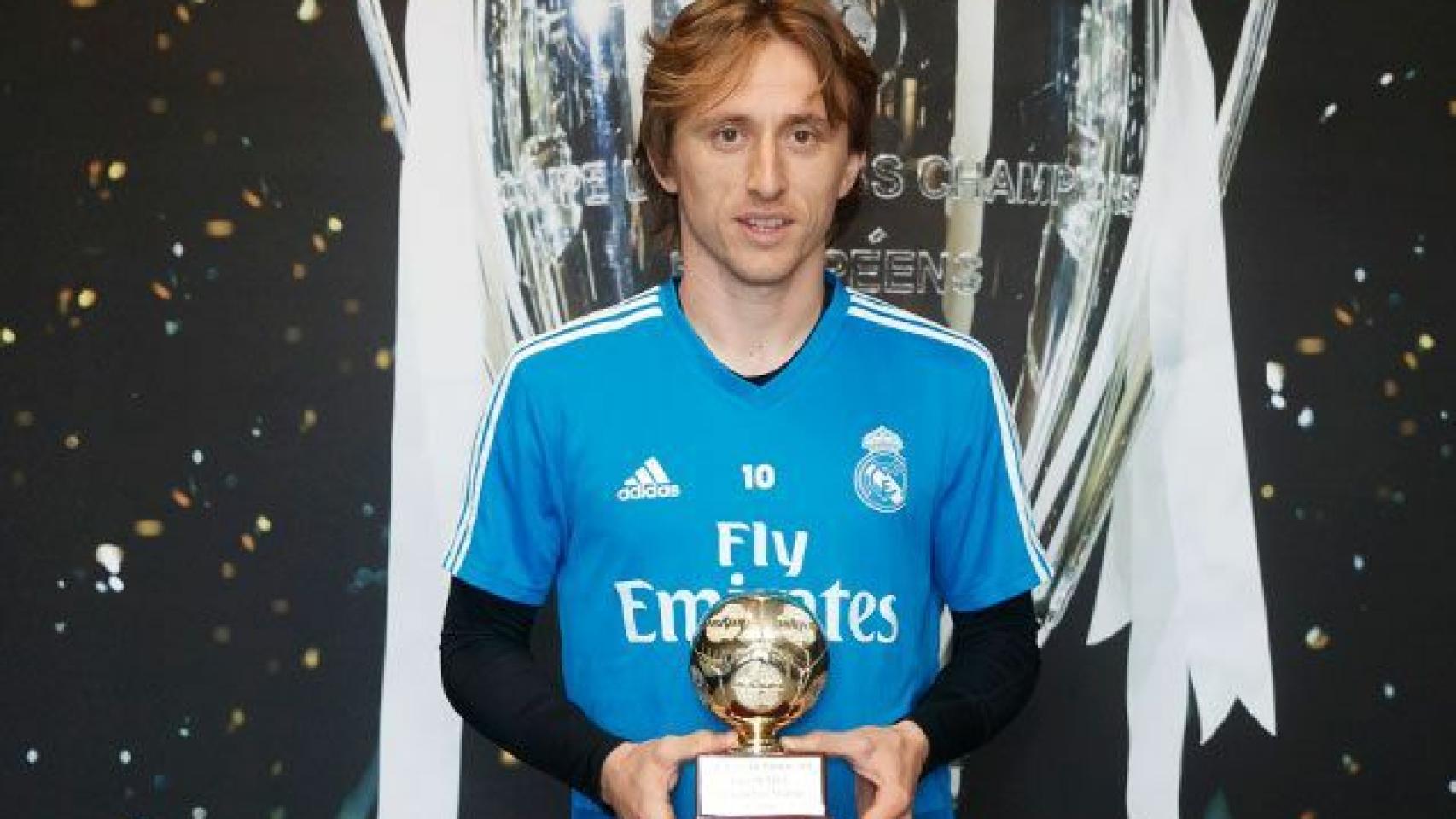 Modric, premio a Mejor Creador de Juego 2018 por IFFHS. Foto: realmadrid.com