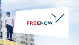El logo de Free Now en una imagen de archivo.