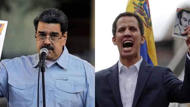 Maduro y Guaidó