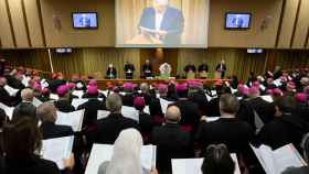 El Papa y miembros de la Iglesia católica durante la cumbre contra los abusos sexuales