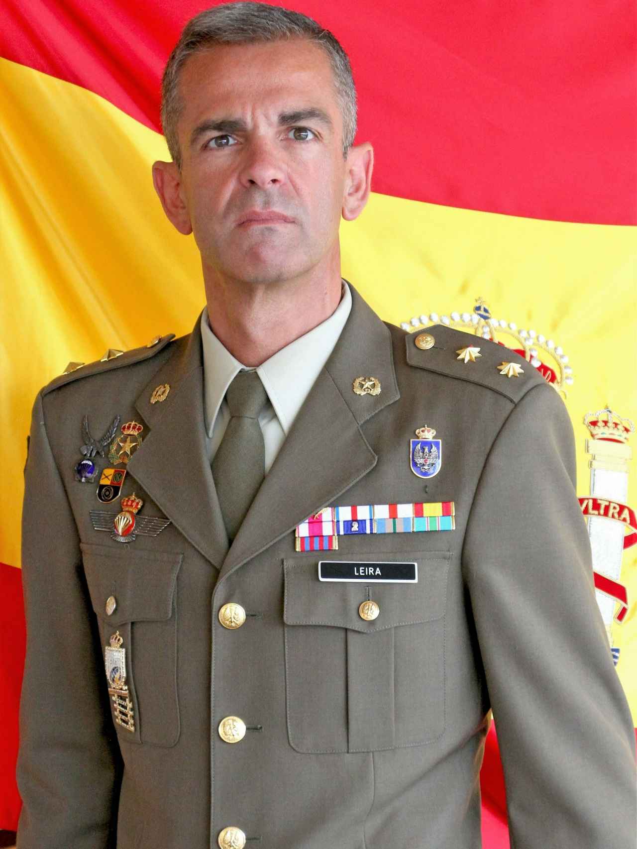 El teniente coronel José María Leira.