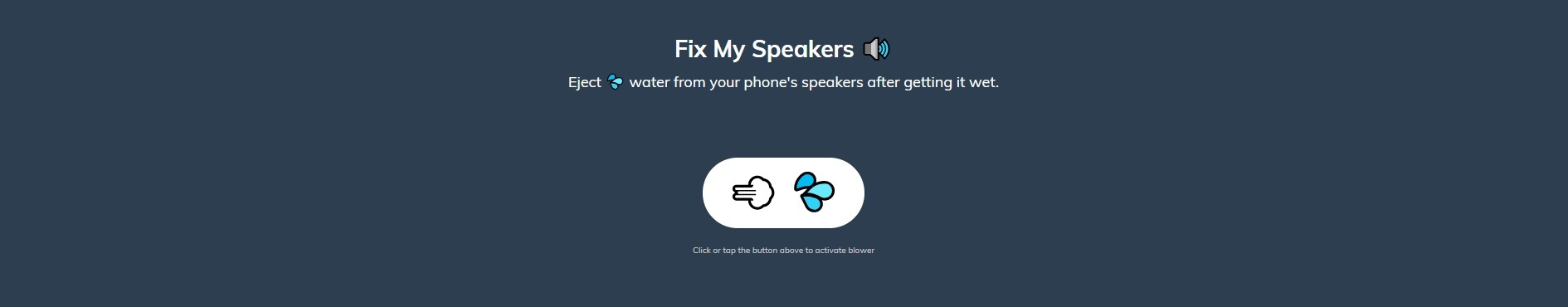 Fix my speakers