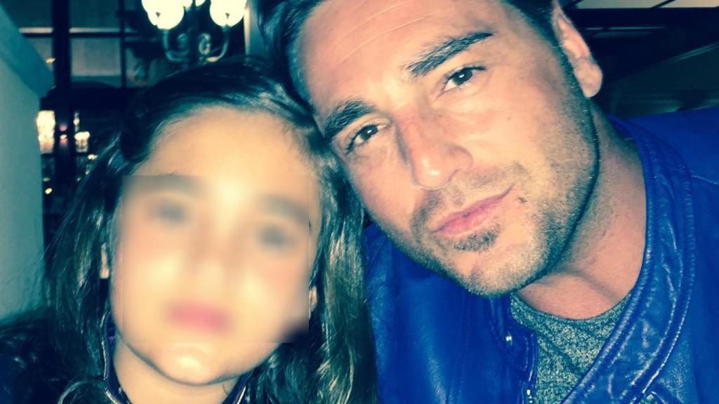 David Bustamante y su hija Daniella en una imagen de Instagram