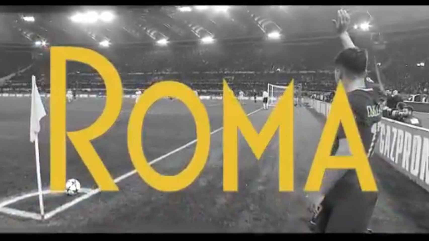 La Roma celebra los Oscars con los tres goles al Barça