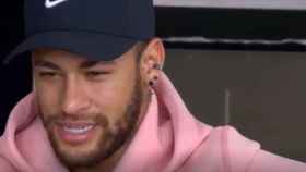 Neymar durante una entrevista a Globo Esporte