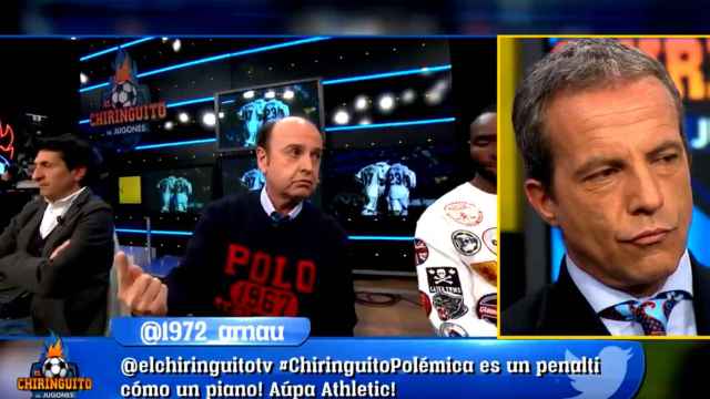 Juanma Rodríguez estalla contra Soria en 'El Chiringuito'