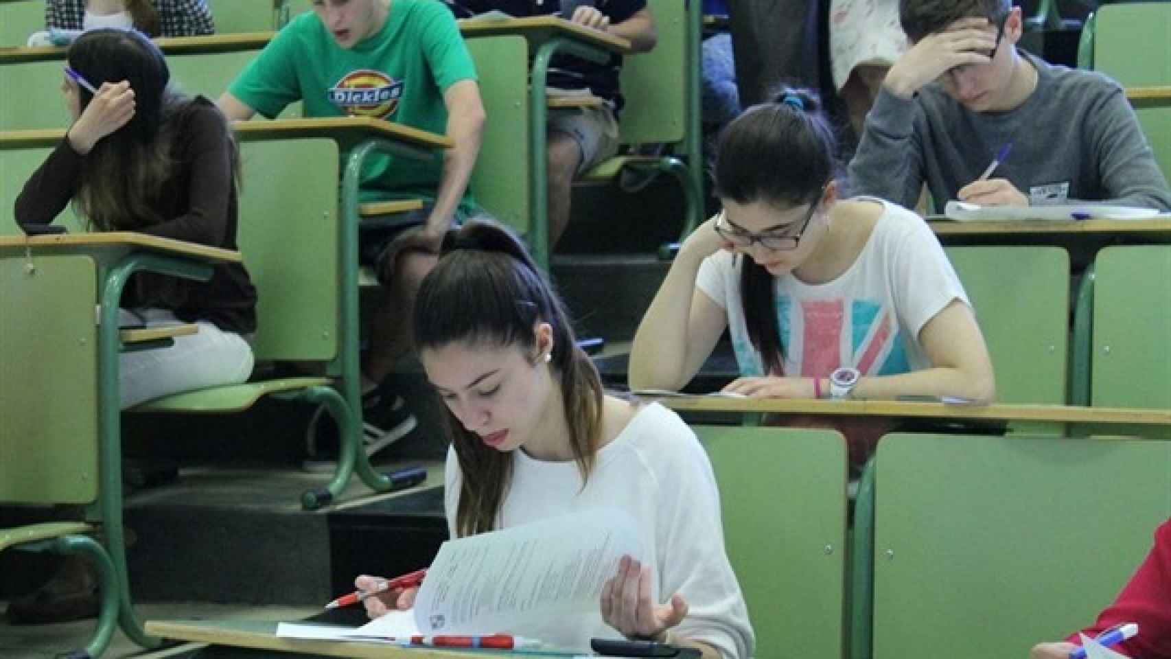 Estudiantes en aula universitaria. Foto: Europa Press