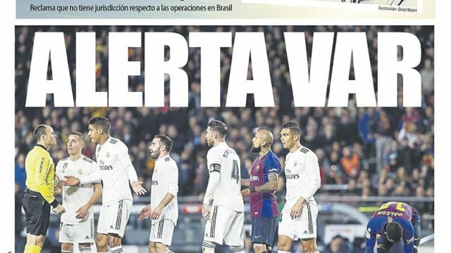 Portada Mundo Deportivo (26/02/19)