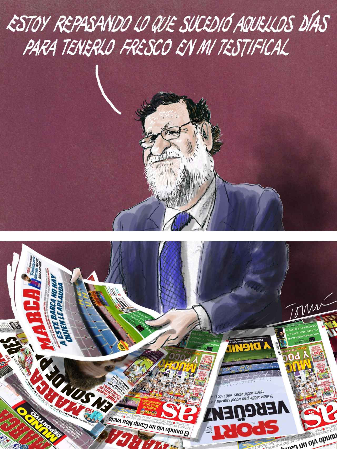 Rajoy se prepara