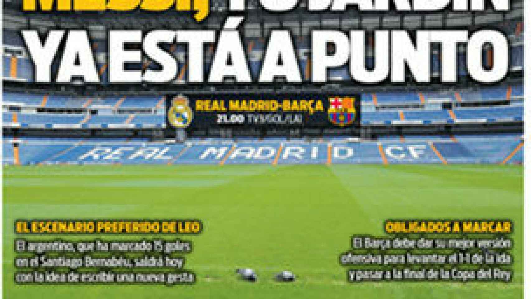 La portada del diario Sport (27/02/2019)
